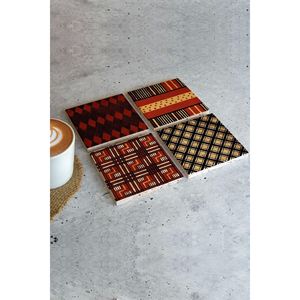ชุดแผ่นรองแก้วลายหิน 4 ชิ้น รุ่น Pattern01 สำหรับใช้โปรโมชั่น 2 - Product Image 2