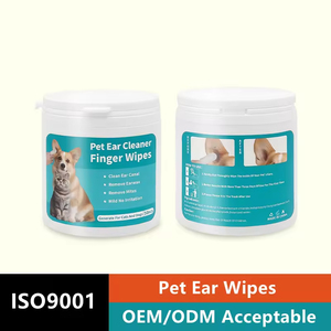 Toallitas de limpieza de oídos para mascotas de primera calidad, cunas desechables para dedos, suaves, hipoalergénicas, seguras, recomendadas para veterinarios, toallitas para el cuidado de los oídos de perros y gatos, rutina - Product Image 6