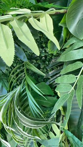 XHHY nueva decoración de eventos de boda 5D <span class=keywords><strong>Artificial</strong></span> Milan Grass base flor pared panel telón de fondo soportes <span class=keywords><strong>para</strong></span> decoración de pared - Product Image 3