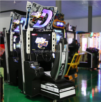 2025 Initial D Arcade Stage Ver. 8 Simulateur à pièces de course Machine de jeu vidéo avec armoire métallique