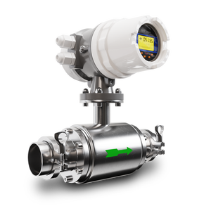 <span class=keywords><strong>4</strong></span>-20mA衛生電磁流量計RS485水ミルクビール衛生流量計食品飲料用OEM - Product Image 3