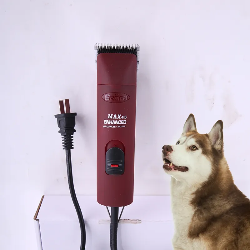 Köpek evcil hayvan saç kesme makinesi giyotin tıraş bakım akıllı Pet tıraş makinesi köpekler saç düzeltici temizleme tımar kiti saç kesme