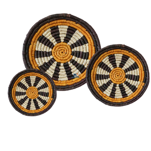 Décoration murale en jonc de mer Panier en jonc de mer Décoration murale à suspendre - Product Image 4