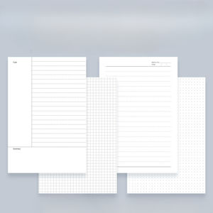 สมุดจดแบบม้วนกระดาษแบบหนาสำหรับนักเรียน A5สมุด<span class=keywords><strong>งาน</strong></span>แบบเรียบง่ายมีเส้นแนวนอนพิมพ์โลโก้ได้ตามต้องการ - Product Image 5