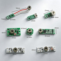 Sensor Gerak PIR 3.7V 5V 12V 24V DIY Modul Kontrol Lampu Tenaga Surya Sensor Lampu Malam Modul Pengontrol Inframerah Dapat Disesuaikan