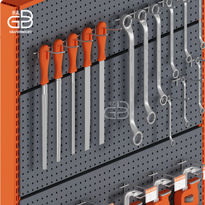 Nhiệm vụ nặng nề Thép công cụ hàng ngày Rack cho cửa hàng phần cứng cho trung tâm mua sắm tấm lỗ phần cứng Bảng công cụ giá - Product Image 2