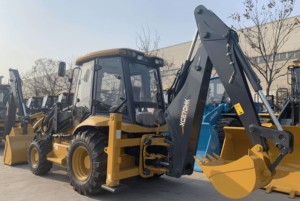Chargeuse-pelleteuse XC870HK de haute qualité de Chine, 4x4, avec godet 4-en-1 et plancheuse, à vendre - Product Image 6