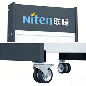 Support de présentation roulant avec crochets coulissants flexibles et roues en métal robustes, idéal pour accrocher les accessoires de téléphonie mobile, les produits 3C, les magasins - Product Image 6