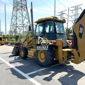 Chargeuse-pelleteuse d'occasion du Japon CAT420F, chargeuse sur pneus d'occasion CAT420F, CAT420F2, CAT430F, excellent état, peinture d'origine, prête à être expédiée - Product Image 4