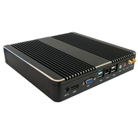 Carte mère ELSKY QM9850 avec processeur Intel Core i5-8250u de 8e génération, quadricœur, 2 ports LAN, 6 ports COM, GPIO, EDP, DP, LVDS, 1 HDMI, VGA et ventilateur