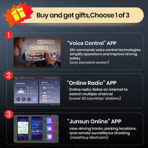 Junsun không dây Carplay Android Auto Car đài phát thanh cho BMW X5 E70 F15 X6 E71 F16 2007 2008 2009 2010 2011 2013 đa phương tiện GPS 2DIN - Product Image 5