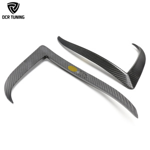 2023 + <span class=keywords><strong>Tesla</strong></span> modèle <span class=keywords><strong>S</strong></span> carbone avant antibrouillard Canards nouveaux modèles de <span class=keywords><strong>s</strong></span>éparateur de pare-chocs mat Kits de carrosserie en carbone sec 2 pièces/ensemble - Product Image 5
