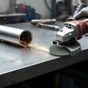 Disque de ponçage non tissé compressé Fervi pour le meulage et le polissage des métaux - Product Image 3