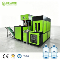 Machine de soufflage semi-automatique pour bouteilles d'eau de 5 gallons, machine de fabrication de préformes PET pour la production de bouteilles d'eau