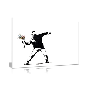 <span class=keywords><strong>Banksy</strong></span> moderno "facciamo la vita riecheggia l'eternità" <span class=keywords><strong>di</strong></span> Graffiti tela <span class=keywords><strong>di</strong></span> <span class=keywords><strong>arte</strong></span> della parete Poster stampa <span class=keywords><strong>di</strong></span> decorazioni per la casa <span class=keywords><strong>di</strong></span> Design astratto - Product Image 1