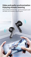 Écouteurs sportifs AGETUNR S47, moule privé, réglage du volume, écouteurs mains libres, appel mains libres, assistant vocal, affichage LED de la batterie, écouteurs TWS