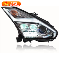 Pour Nissan GTR R35 phares LED DRL 2009-2017 GTR nouvelles pièces automobiles à trois lentilles lampe frontale modifiée pour Nissan GT-R