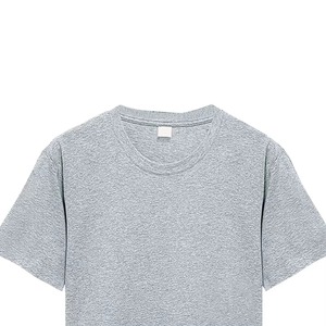 T-shirt en coton respirant et écologique pour homme, 220g, manches courtes, col rond, coupe ample, jersey tricoté uni, anti-boulochage - Product Image 6
