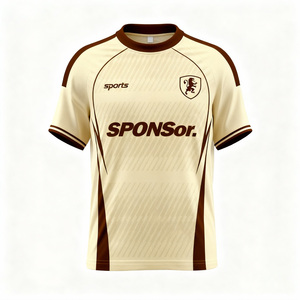 Grosir Jersey sepak bola Retro personalisasi kotak Vintage pakaian atletik kemeja sepak bola sekolah tua desain klasik Jersey Thai - Product Image 2