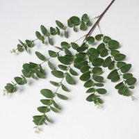 C-158 Vente en gros de plantes et verdure artificielles imprimées en 3D, feuilles d'eucalyptus, pour la photographie de mariage, l'art et l'intérieur