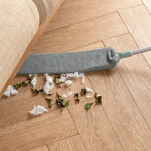 超细纤维间隙刷拖把可拆卸床底清洁伸缩防尘刷