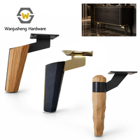 Pieds de meubles modernes en bois massif pour canapés, armoires, tables, meubles TV, penderies, tabourets - Design minimaliste