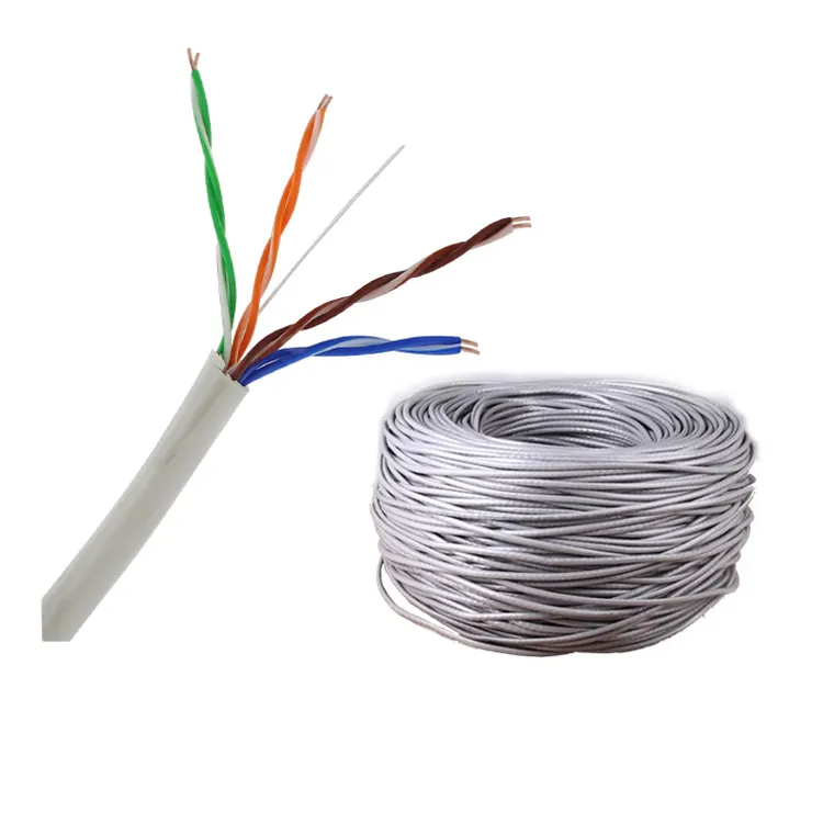 JIANYE/OEM good price lan cable 2 pairs 4 pairs 305m cat 5e utp ftp sftp ethernet cable cat5 network cable