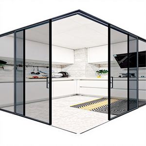 Ottimizzatore di Circolazione Intelligente con Sistema Scorrevole ad Angolo a <span class=keywords><strong>L</strong></span> |   Porta Scorrevole Interna in Lega di Alluminio, Insonorizzata, Durevole e Impermeabile - Product Image 1