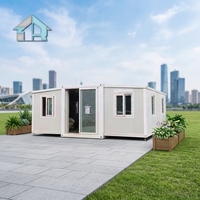 Maison préfabriquée extensible anti-rouille avec structure en acier préfabriqué pour hébergement à distance
