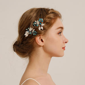 2 pezzi forcine <span class=keywords><strong>per</strong></span> capelli da sposa con strass da sposa <span class=keywords><strong>accessori</strong></span> <span class=keywords><strong>per</strong></span> capelli <span class=keywords><strong>per</strong></span> sposa - Product Image 4