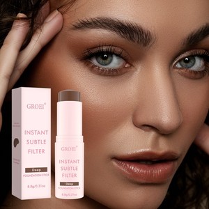 Vente en gros <span class=keywords><strong>Fond</strong></span> <span class=keywords><strong>de</strong></span> <span class=keywords><strong>teint</strong></span> liquide finition naturelle cosmétique visage OEM Bâton correcteur pour <span class=keywords><strong>peau</strong></span> <span class=keywords><strong>noire</strong></span> - Product Image 1