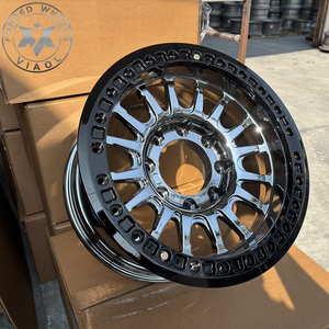 Rines Viaol 8x170 8x165.1 de Aluminio Forjado 6061-T6 para Trabajo Pesado, Todoterreno, Capacidad de Carga de 3500 lb para Camionetas <span class=keywords><strong>Ford</strong></span> <span class=keywords><strong>Super</strong></span> Duty - Product Image 3