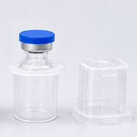 Boîtes en plastique transparent de 3 ml/10 ml/20 ml (lot de 10) en stock pour le stockage de poudres lyophilisées et de vaccins – Étui pour peptides – Vente en gros