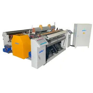 Full CNC User Friendly Metal Cloth Industrial Fabric Filter Screen Wire Mesh Weaving Rapier Loom