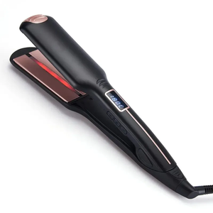 Plancha <span class=keywords><strong>de</strong></span> <span class=keywords><strong>Pelo</strong></span> Infrarroja <span class=keywords><strong>de</strong></span> Cerámica, Calentamiento Rápido, Herramienta Profesional para un Cabello Liso, Brillante y sin Frizz - Product Image 1