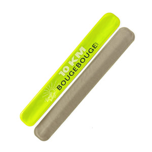 Customized Reflective Snap Bracelet Shiny Slap <strong>Wristband</strong> for Kids <strong>Promotional</strong> <strong>Wristbands</strong> - Product Image 2