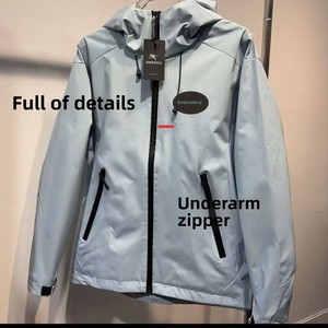 Nuova Giacca Bomber MV con Guscio Rigido Antivento Impermeabile con Cappuccio per <span class=keywords><strong>Uomo</strong></span> e Donna, Abbigliamento da Strada e Montagna, Ordine Completo Disponibile - Product Image 3