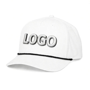 Gorra de Béisbol Personalizada con Bordado 3D en Dos Tonos, Gorra Casual Unisex Ajustable con Logotipo Bordado en Sarga de Algodón, Color en Contraste - Product Image 6