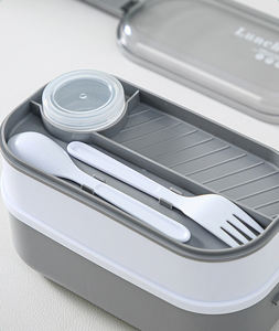 Juego de Lonchera Escolar de Plástico Syh697 al por Mayor con Botella de Agua para Envasado de Alimentos - Product Image 4