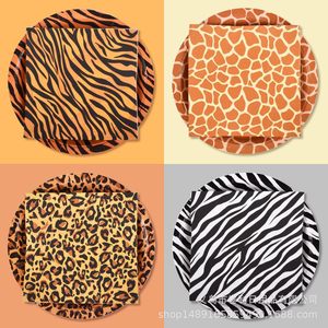 Leopard Zebra Tiger Print <b>Paper</b> Napkins Disposable Party Supplies For Celebration Events - Product Image 1