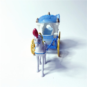 Mini Caballo <span class=keywords><strong>de</strong></span> Juguete <span class=keywords><strong>de</strong></span> Dibujos Animados para Niñas, Carruaje Real con Luces Intermitentes y Música - Product Image 3