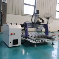 Routeur CNC AKM6090 pour le bois – Machine de gravure et de fraisage de précision pour le traitement des planches de bois dur, des feuilles et de l'acrylique/plastique
