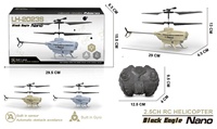 Helikopter RC 2.5CH untuk Anak-anak, Pesawat Remote Control dengan Penghindaran Rintangan, Penerbangan Stabil, Drone Mainan Indoor untuk Pemula