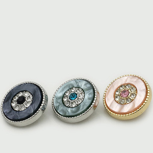 Boutons métalliques les plus vendus, sans nickel, plusieurs couleurs, accessoires vestimentaires durables, boutons métalliques pour vêtements - Product Image 3