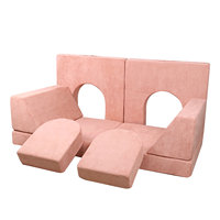Saien 8 pièces chaise de canapé de jeu modulaire Offre Spéciale mousse créative enfants Design moderne canapés pour chambre ferme école supermarché