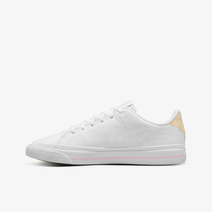 Baskets décontractées multicolores, blanc, noir, violet au choix, tige en similicuir lisse, à lacets, chaussures plates pour la marche quotidienne - Product Image 2