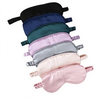 Masker Tidur Bernapas dengan Logo Kustom, Masker Mata Cetak Kustom, Masker Tidur Satin Lembut