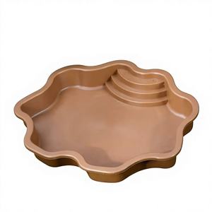 Baignoire en plastique pour reptiles nouvellement conçue, bain pour tortues, plateau d'alimentation pour reptiles, baignoire pour gecko, serpent, tortue, lézard - Product Image 1