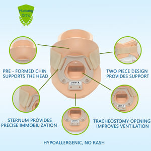 समायोज्य फिलाडेफिया सिरेमिक कॉलर नरम फोम गर्दन ब्रेस कर्षण उपकरण ऑर्थोपेडिक इंफ्लेटेबल गर्दन कर्षण समर्थन - Product Image 2