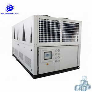 Pompe à eau à vis refroidie par air électrique automatique industrielle pour système de refroidissement centralisé de l'air Traitement anti-corrosion d'un an - Product Image 3